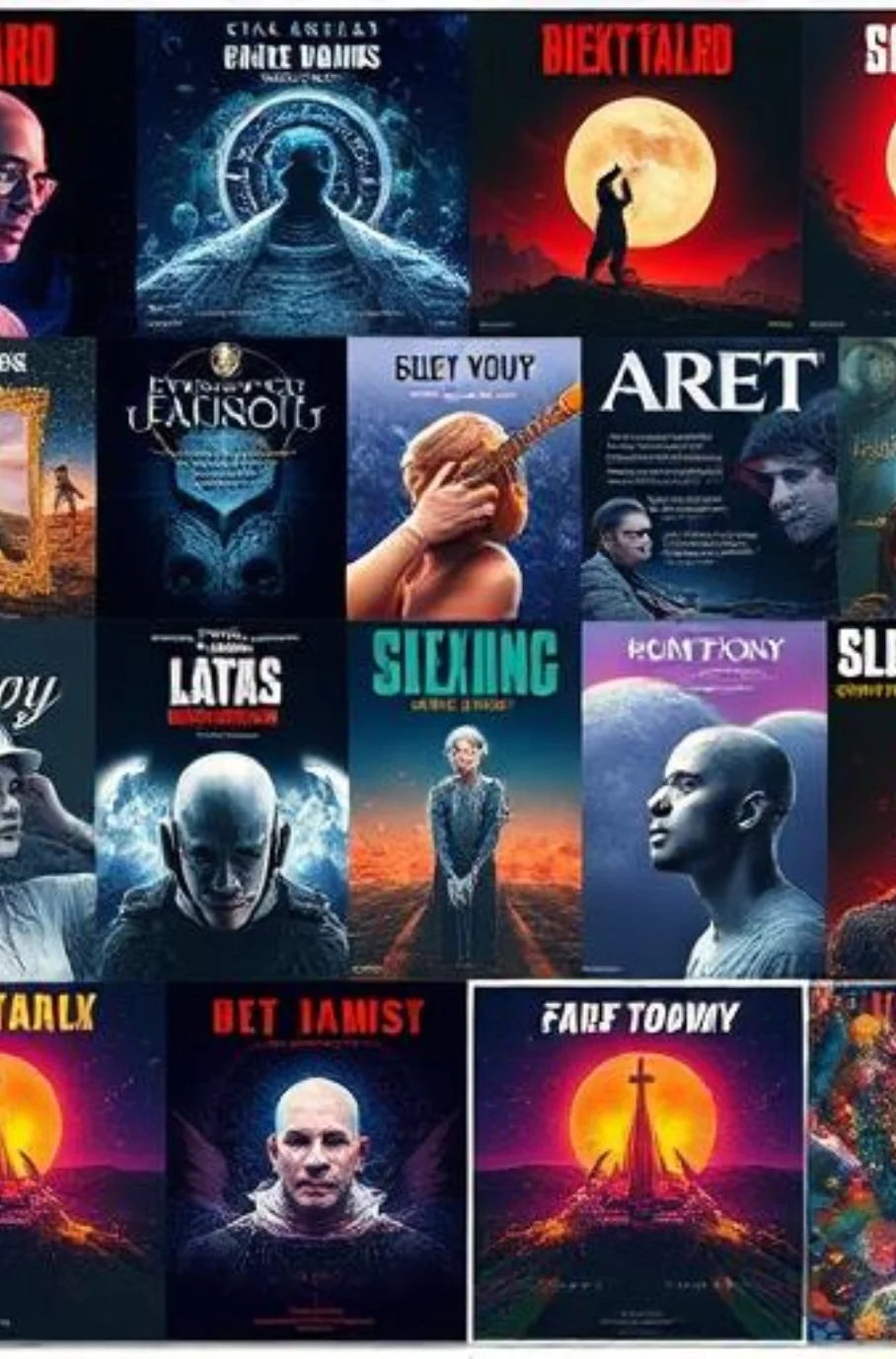 Example of an AI Generated Album Cover